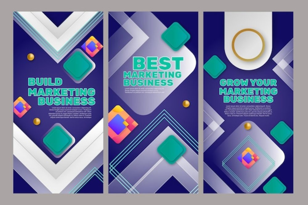 營(yíng)銷業(yè)務(wù)instagram故事模板